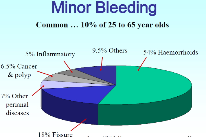 MINOR RECTAL BLEEDING