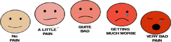 medical emergency framework: Pain Scales