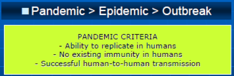 What is a Pandemic